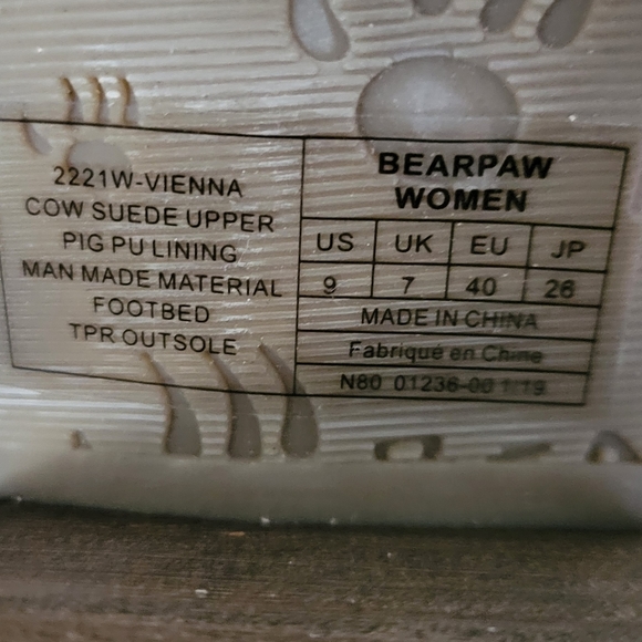 BearPaw VIENNA Cow Suede Open Toe Ghillie Lace Up Bootie Sandal Shoes Size 9 NEW - Picture 6 of 8